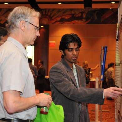 Left to right: Dr. John Grace, Theme A Lead, CMC Researcher