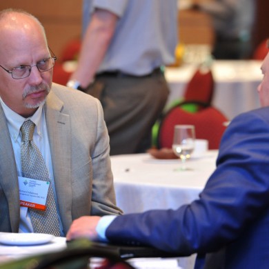 Left to right: Richard Adamson, CMC Managing Director, Gord Lambert, Suncor Energy